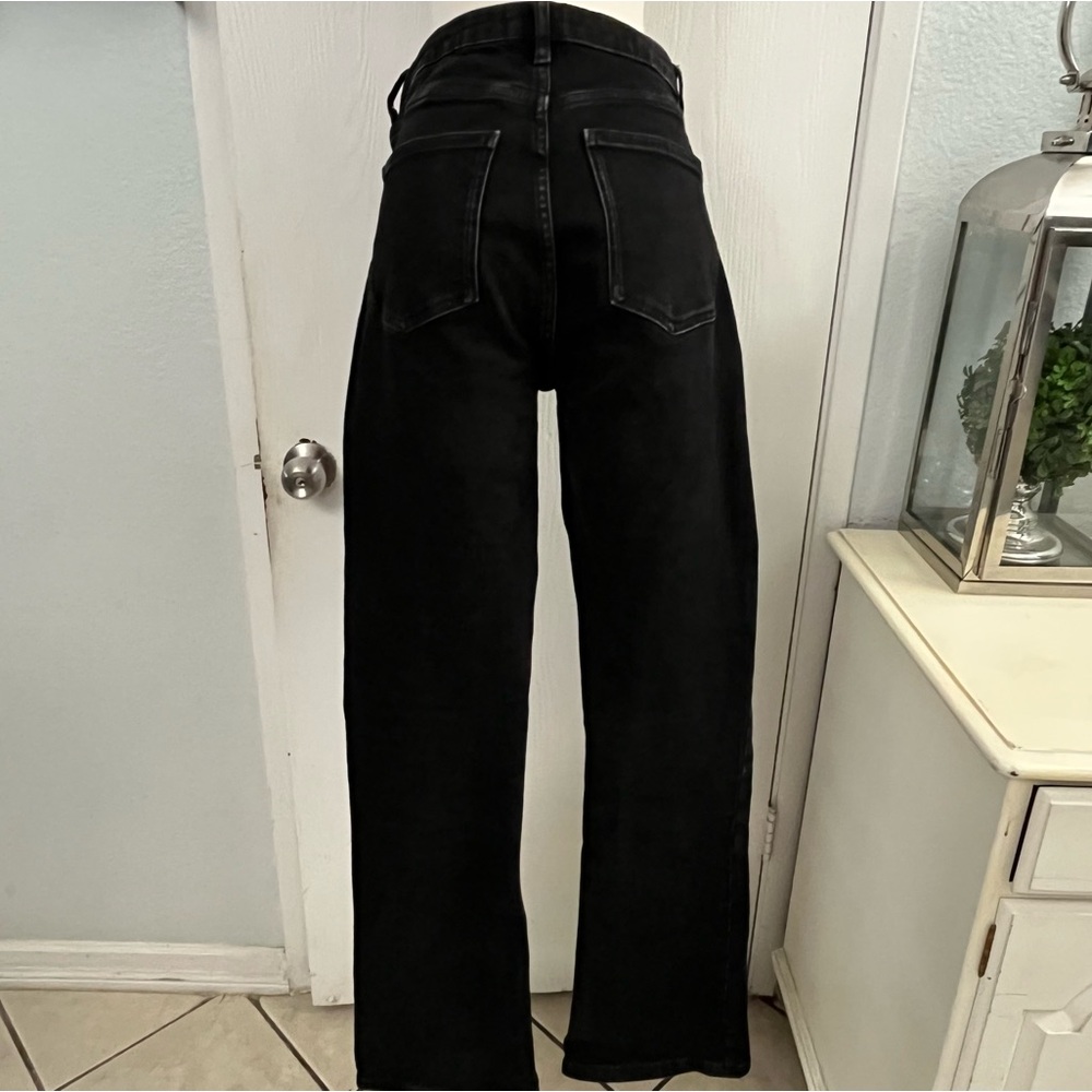 Zara High Rise Black Jeans - Picture 4 of 11